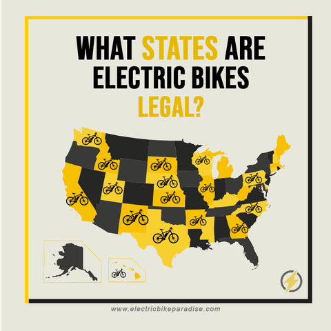 What States Are Electric Bikes Legal?