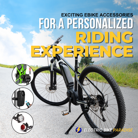 Exciting Ebike Accessories For A Personalized Riding Experience