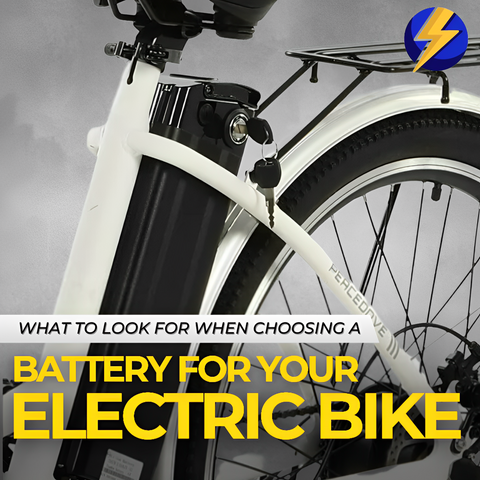 What to Look For When Choosing a Battery for Your Electric Bike