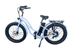 Coastal Cruiser - 750w Fat Tire Cruiser Step Thru 26x4 Electric Bike