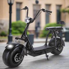 MotoTec Knockout 60V/12Ah 1000W Fat Tire Electric Scooter