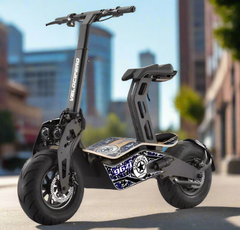 MotoTec Mad 48V/12Ah 1600W Fat Tire Electric Scooter