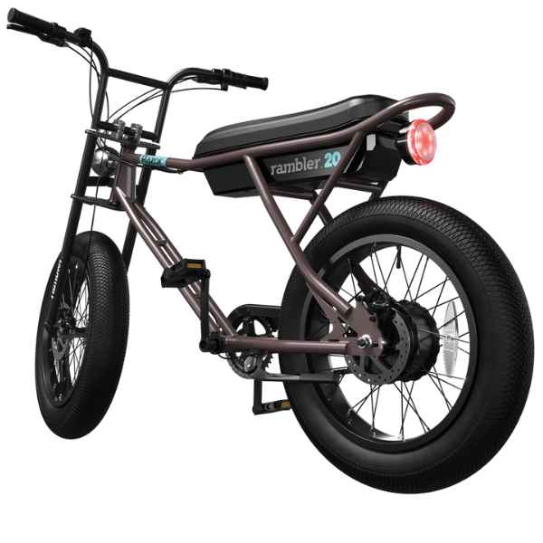 Razor Rambler 16 – 36V Electric Minibike with Retro Style, Up to 15.5 MPH,  Up to 11.5 Miles Range, Wide, Rugged 16 Air-Filled tires, Powerful 350  Watt Hub-Driven Motor 