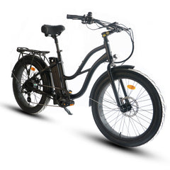 Step Thru 24x3 - 52v Beach Cruiser Electric Bike