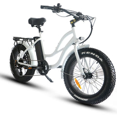 Step Thru Mini 20x4 - 52v Beach Cruiser Electric Bike