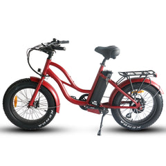 Step Thru Mini 20x4 - 52v Beach Cruiser Electric Bike