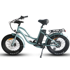 Step Thru Mini 20x4 - 52v Beach Cruiser Electric Bike