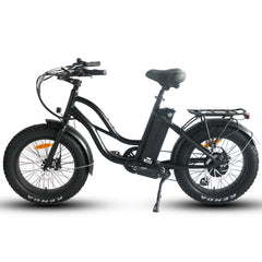 Step Thru Mini 20x4 - 52v Beach Cruiser Electric Bike