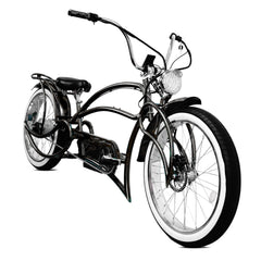 Tracer Beyond Pro 48V/17.5Ah 26" Classic Stretch Chopper Electric Bike