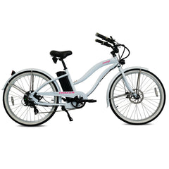 Tracer OMEGA 48V/14Ah 26" 500W 7 Speed Electric Beach Cruiser Bike for Women