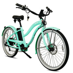 Tracer OMEGA 48V/14Ah 26" 500W 7 Speed Electric Beach Cruiser Bike for Women