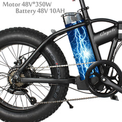 Tracer Tracer Coyote 48V 13Ah 20'' 500W Foldable Electric Bike