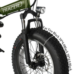 Tracer Tracer Coyote 48V 13Ah 20'' 500W Foldable Electric Bike