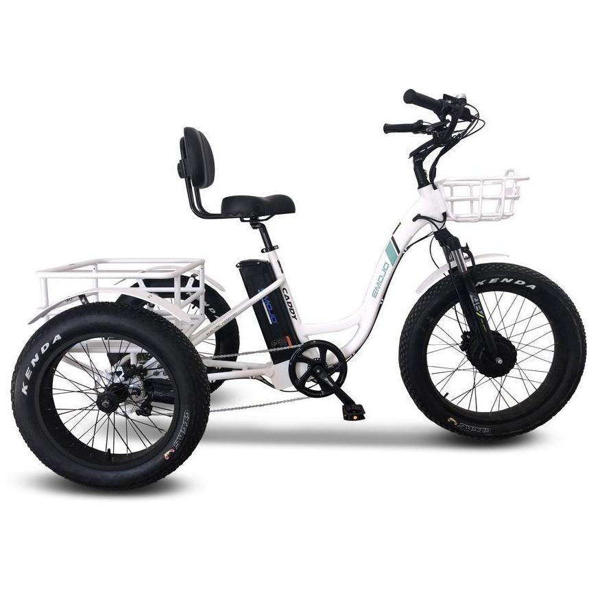 Emojo Caddy Pro 500W 48V/15Ah – Electric Trike Fat Bike Electric Paradise Tire