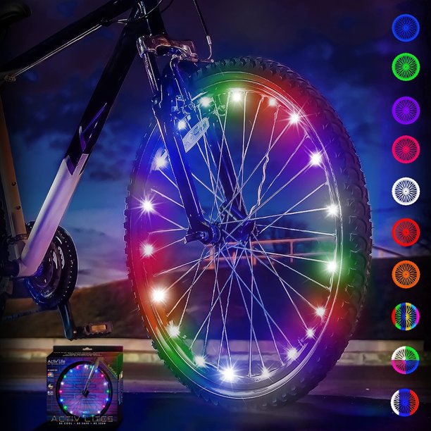 LED Bike Wheel Lights – Electric Bike Paradise