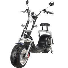 MotoTec Knockout 60V/20Ah 2500W Fat Tire Electric Scooter MT-Knockout-2500_Black