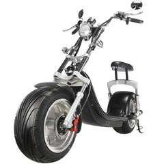 MotoTec Knockout 60V/20Ah 2500W Fat Tire Electric Scooter MT-Knockout-2500_Black