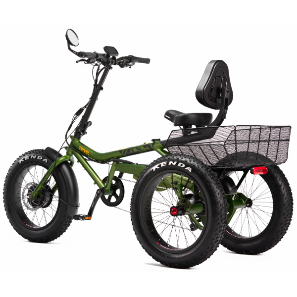 E-Trike Tricycle électrique , e-fati 500w 48v 835wh